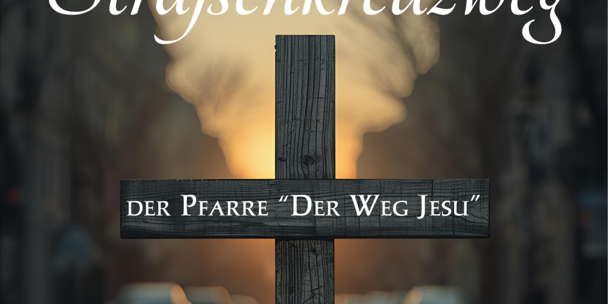 Traditioneller Straßenkreuzweg der Pfarre Der Weg Jesu